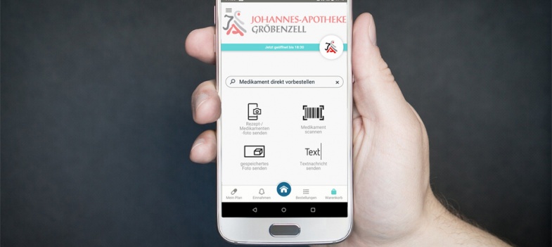 Bestellen Sie mit der callmyApo-App - Johannes-Apotheke Gröbenzell